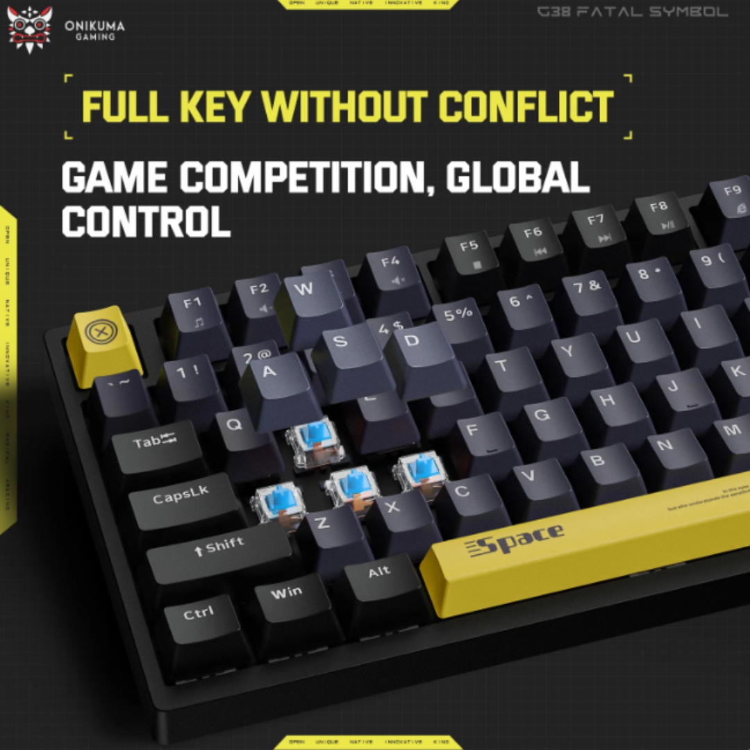 TECLADO MECÁNICO PARA JUEGOS ONIKUMA G52