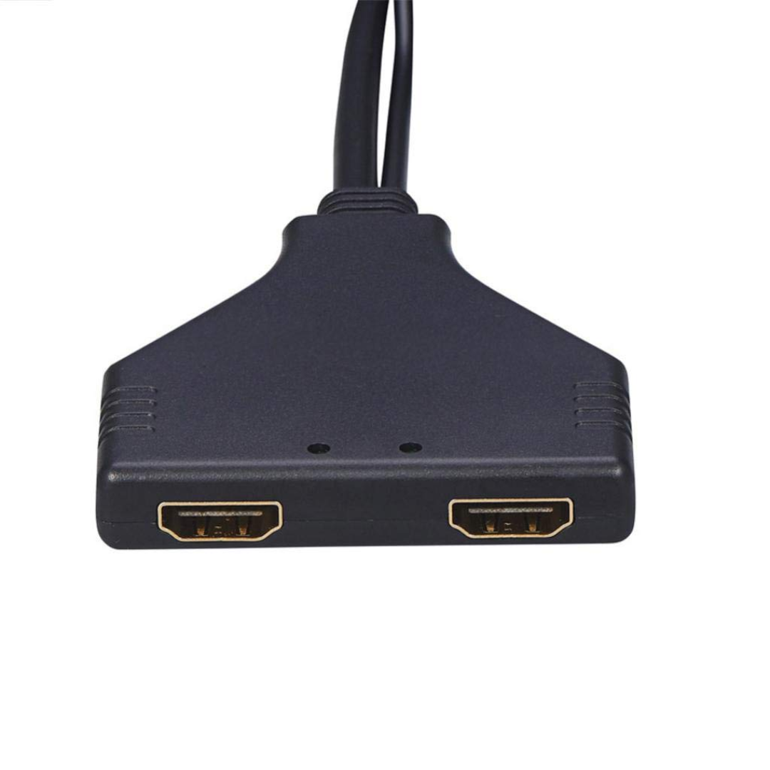 ADAPTADOR DVI A 2 PUERTOS HDMI 4K KMDH-01