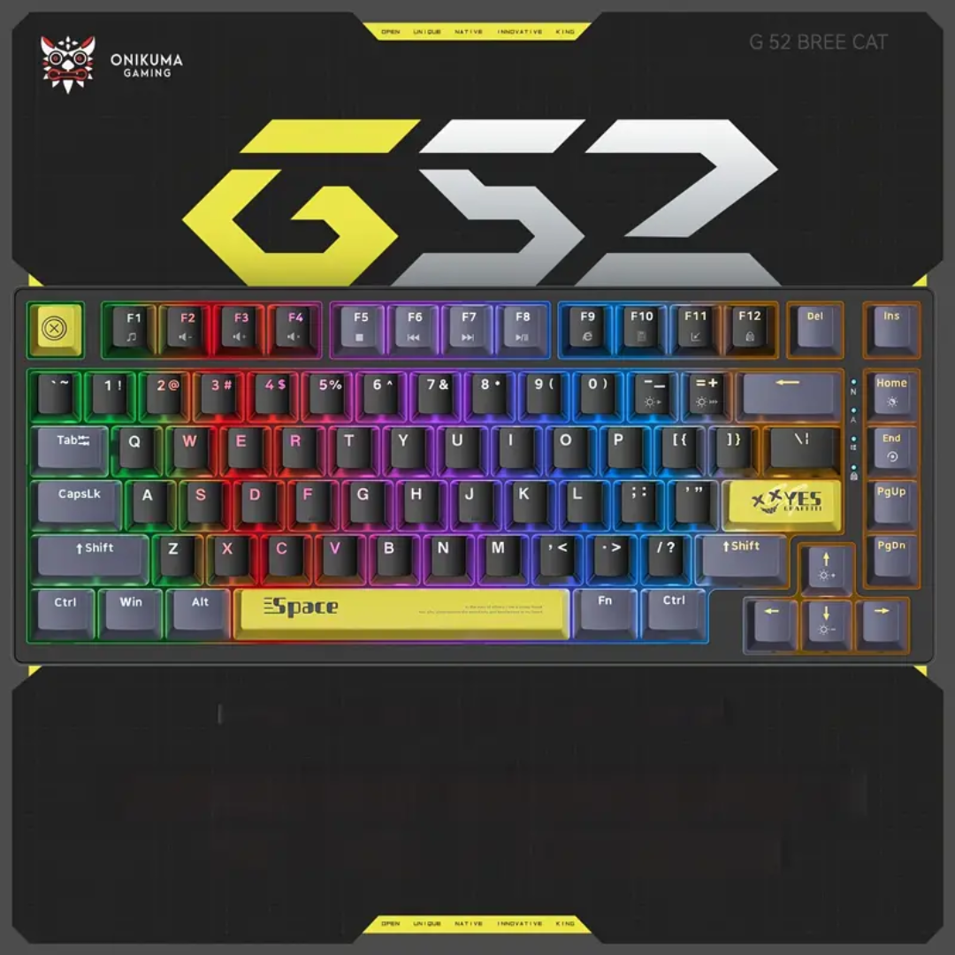 TECLADO MECÁNICO PARA JUEGOS ONIKUMA G52