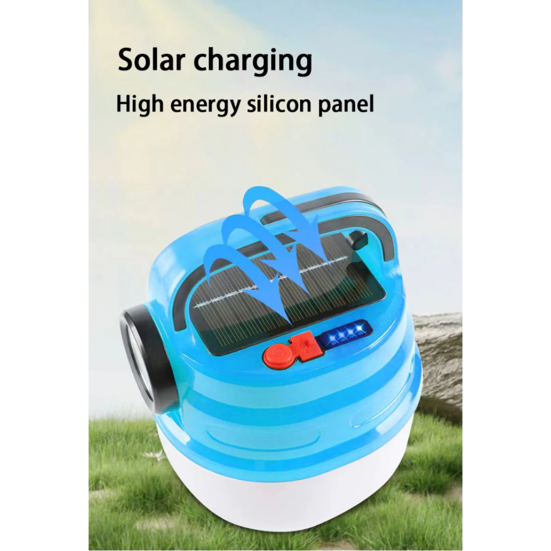 LINTERNA SOLAR PORTÁTIL HB-V80