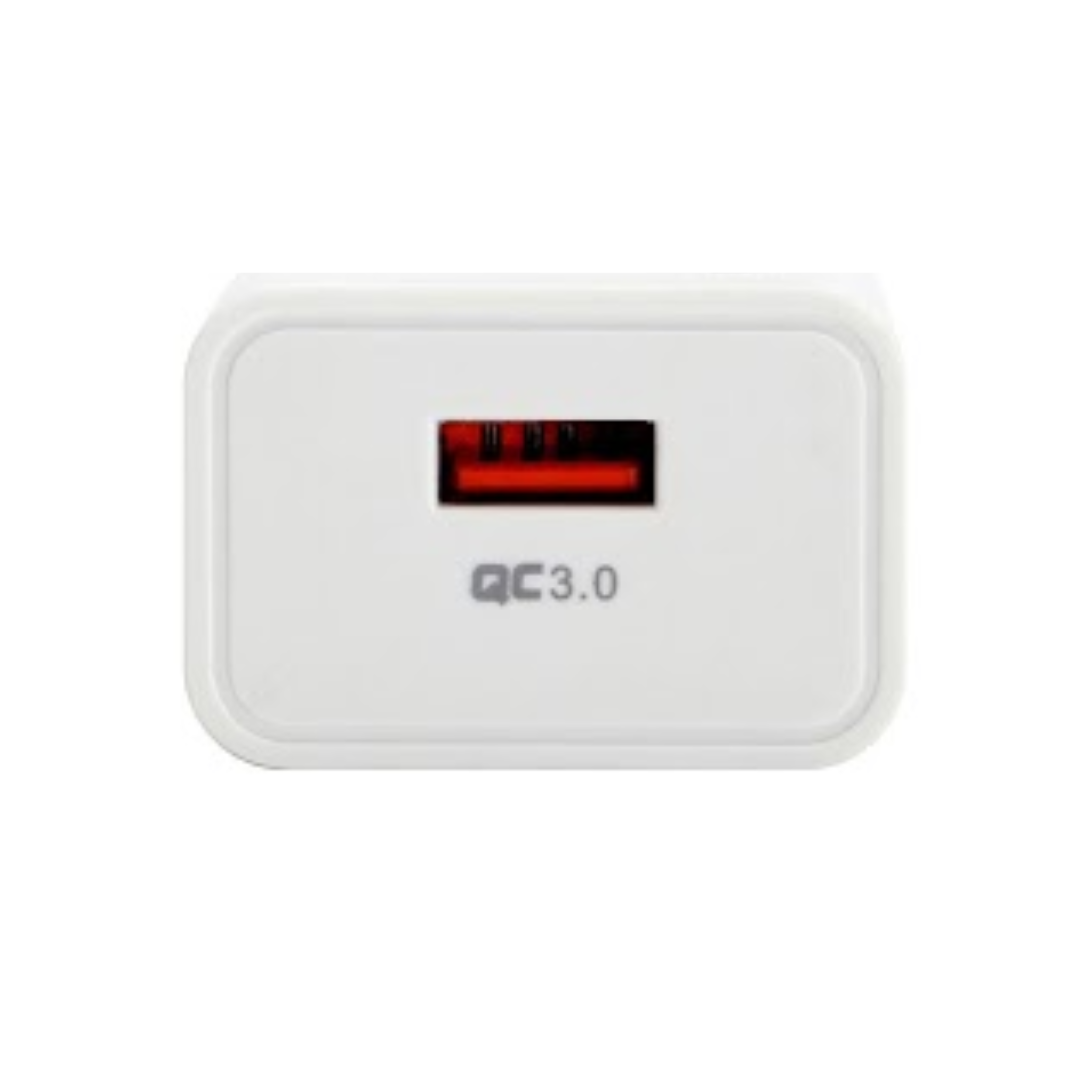 CARGADOR CON PUERTO MICRO USB DE 18W E6027M