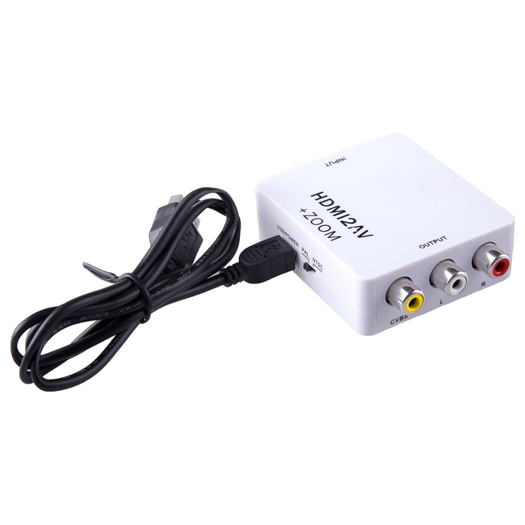 ADAPTADOR DE RCA A HDMI FULL HD 1080P DSY-9703