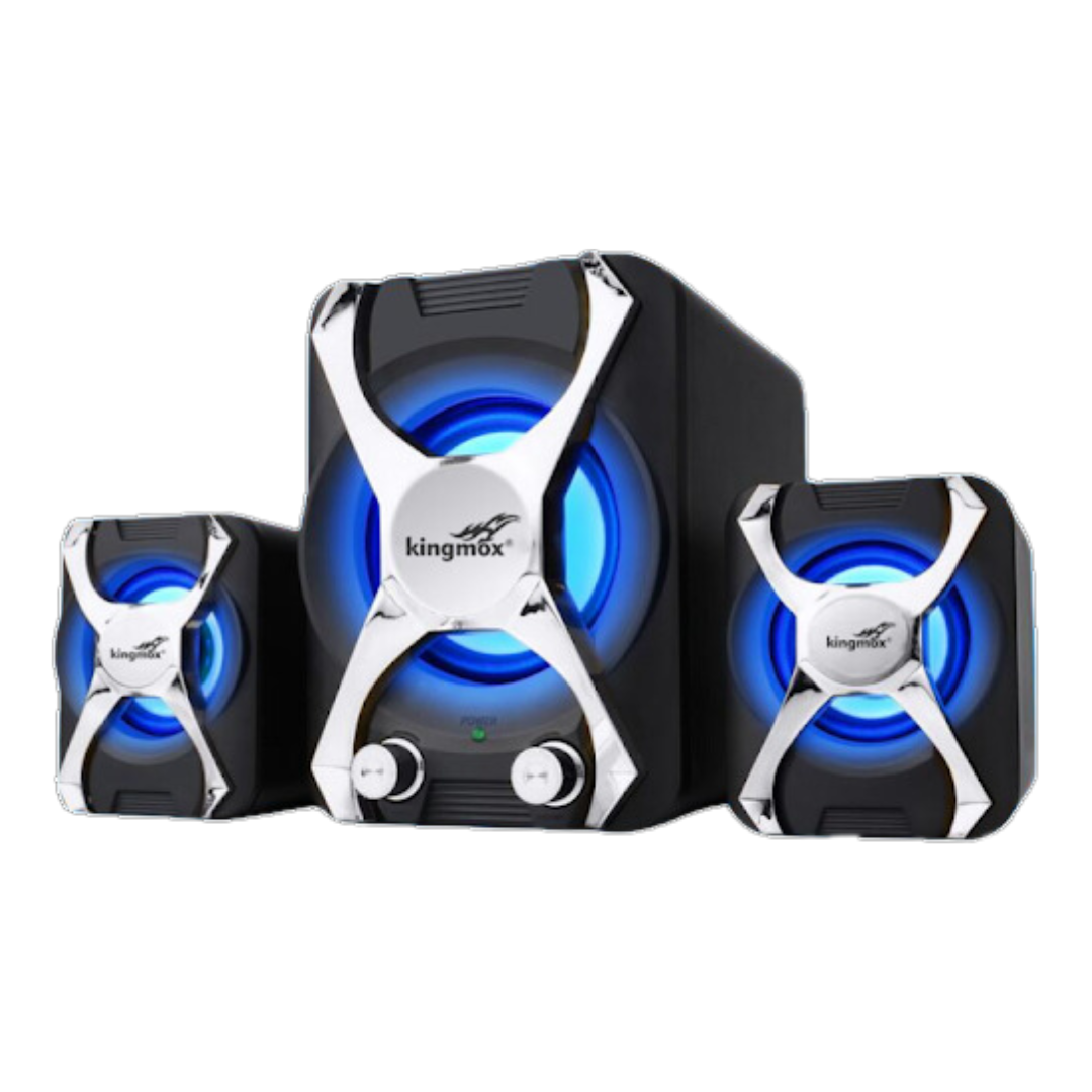 BOCINAS CON ILUMINACIÓN RGB DSY-8201