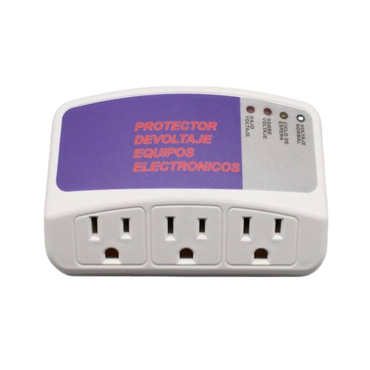 PROTECTOR DE VOLTAJE DE EQUIPOS ELECTRÓNICOS KE-V008