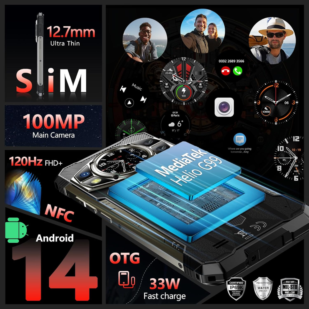CUBOT KINGKONG AX 12 + 256GB