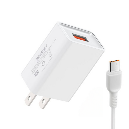CARGADOR CON PUERTO MICRO USB BS-E6039M
