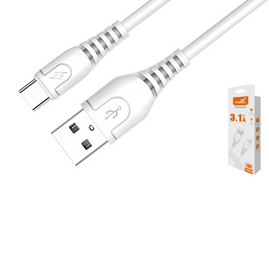 CABLE USB A USB TIPO C DE 1M KM-E6528C