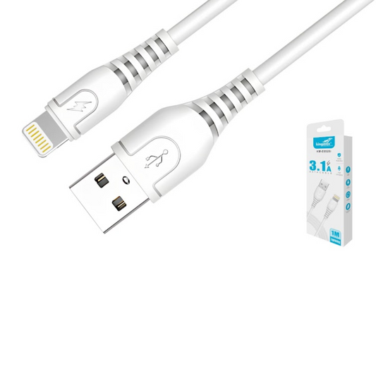 CABLE USB A LIGHTNING DE 1M KM-E6528I