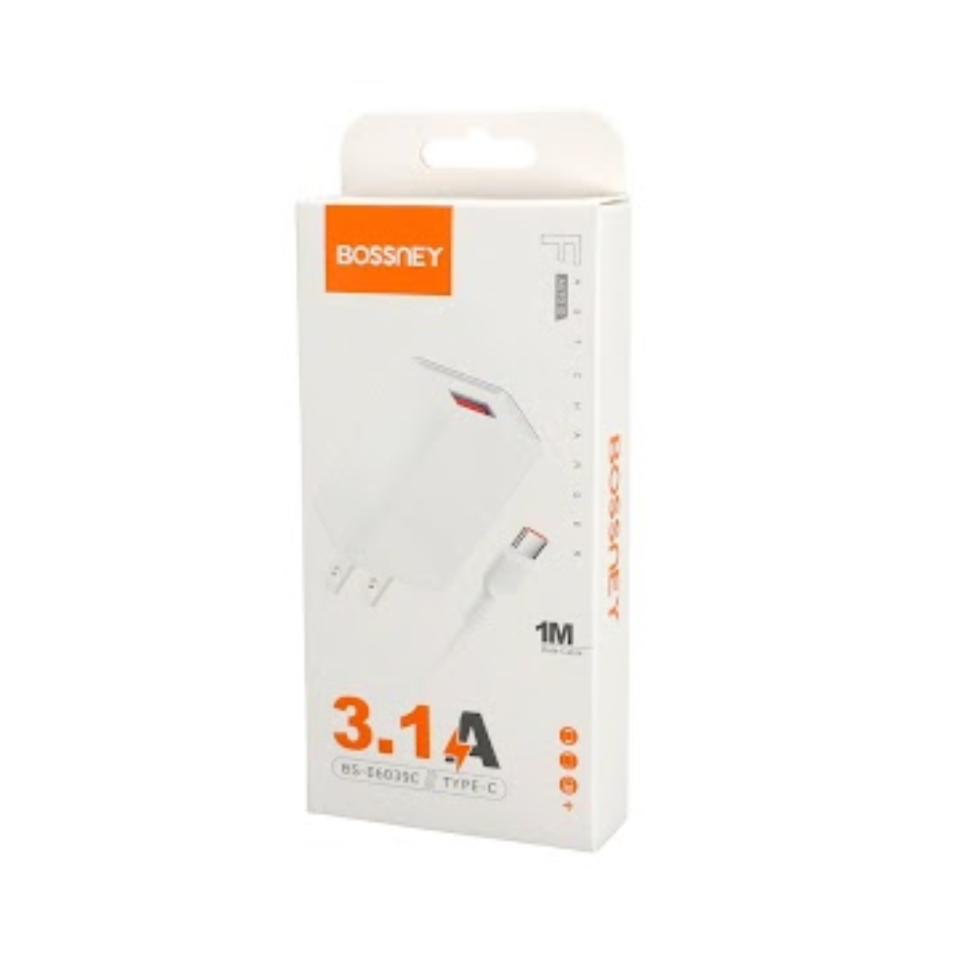 CARGADOR CON PUERTO USB TIPO C BS-E6039C