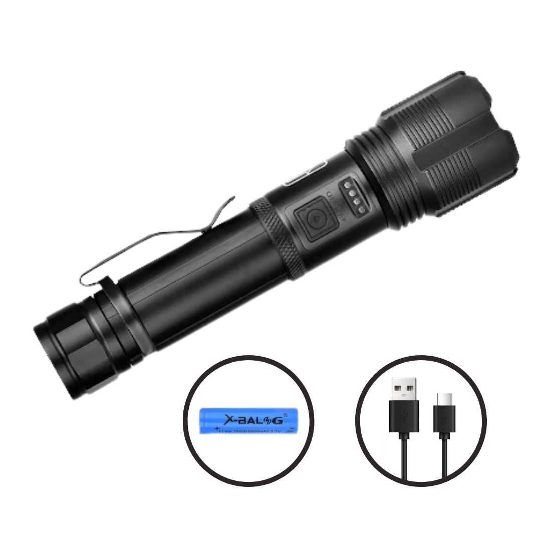 LINTERNA LED DE CARGA USB BL-Z01A-P50