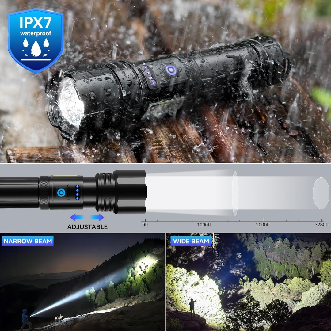 LINTERNA LED DE CARGA USB BL-Z01A-P50