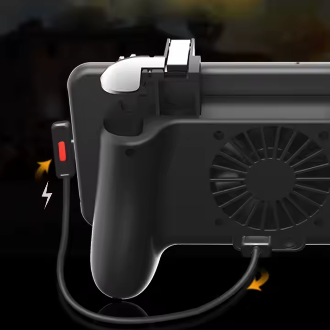 CONTROL DE JUEGO MECÁNICO CON VENTILADOR LUZ AZUL SR