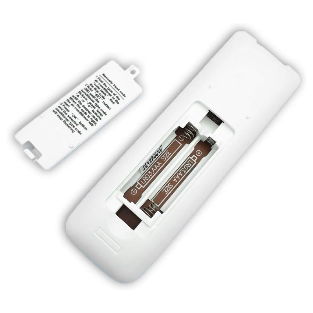 CONTROL REMOTO UNIVERSAL DE AIRE ACONDICIONADO K-1089E+L