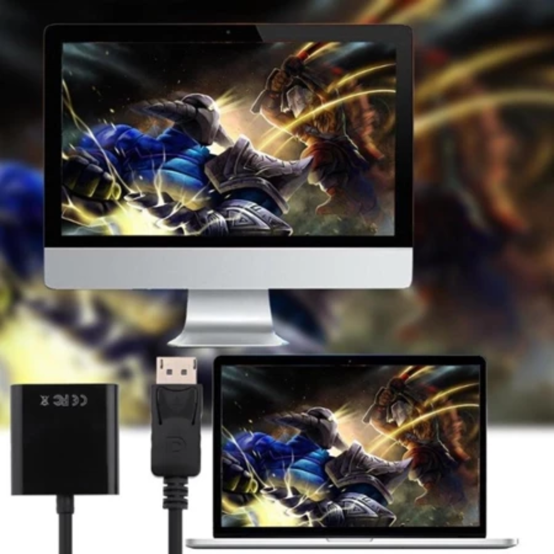 ADAPTADOR DP MACHO A HDMI HEMBRA KMDP-HD
