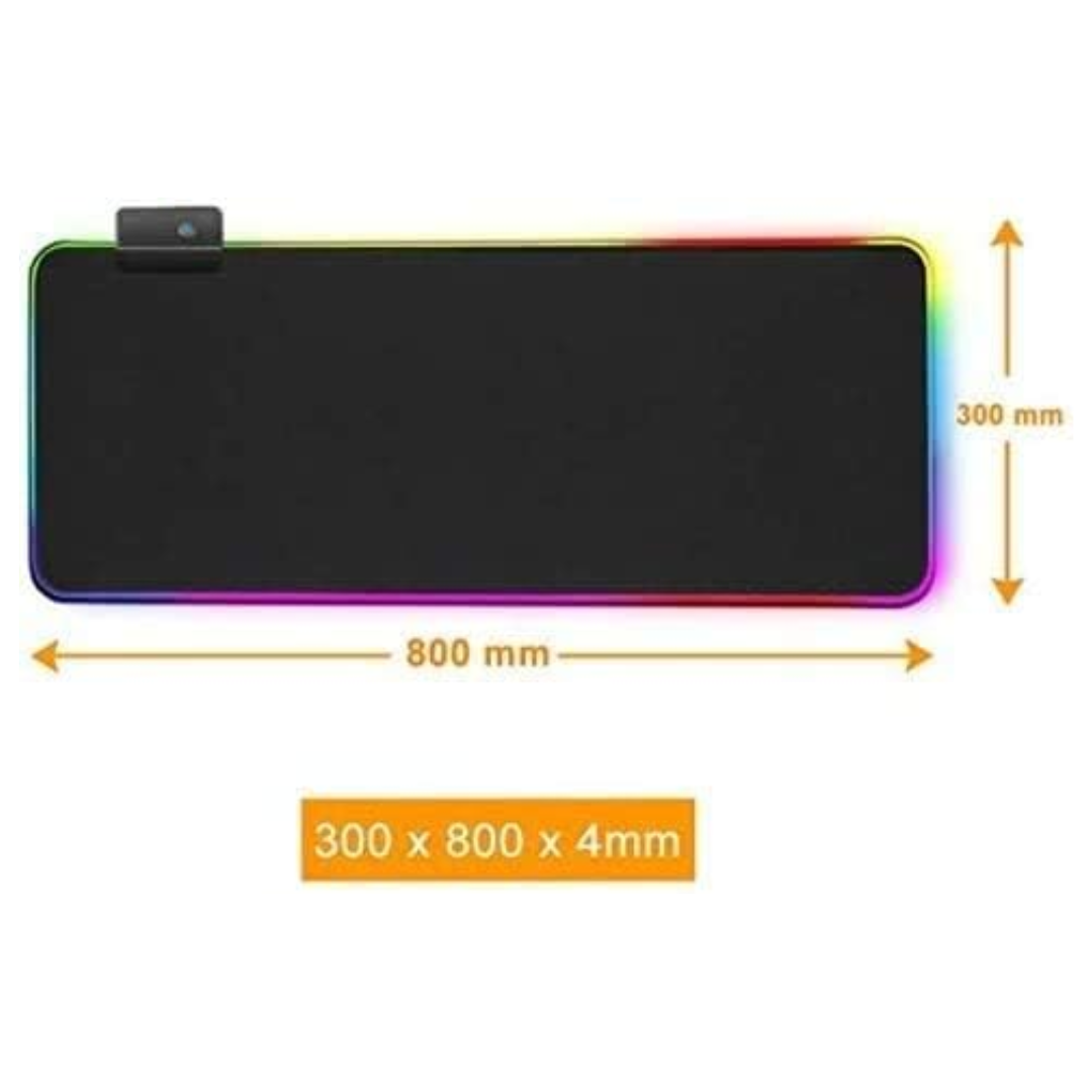 MOUSE PAD CON ILUMINACIÓN RGB EN DISTINTOS MODELOS QS-04RGB