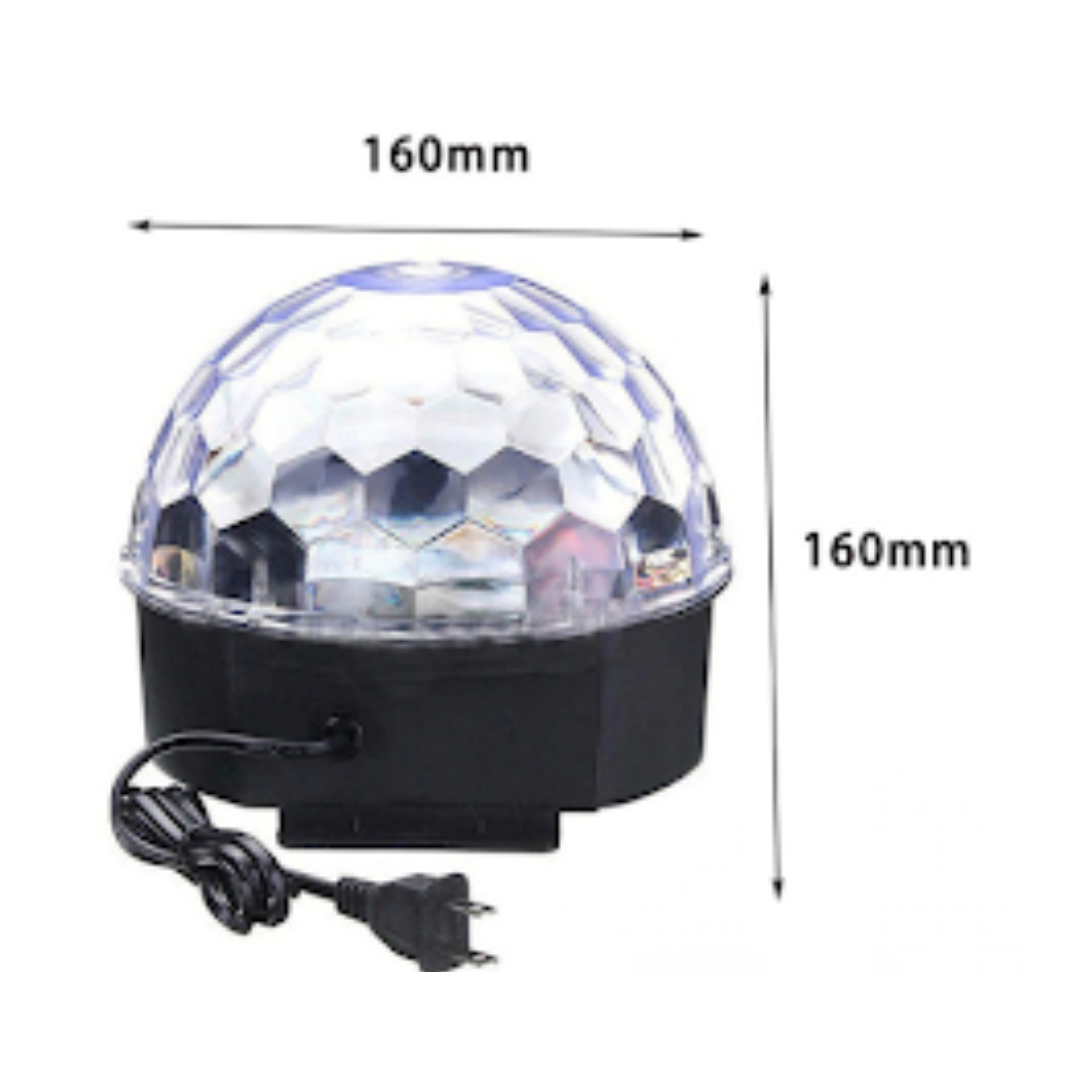 BOLA MÁGICA DE ILUMINACIÓN RGB L7126