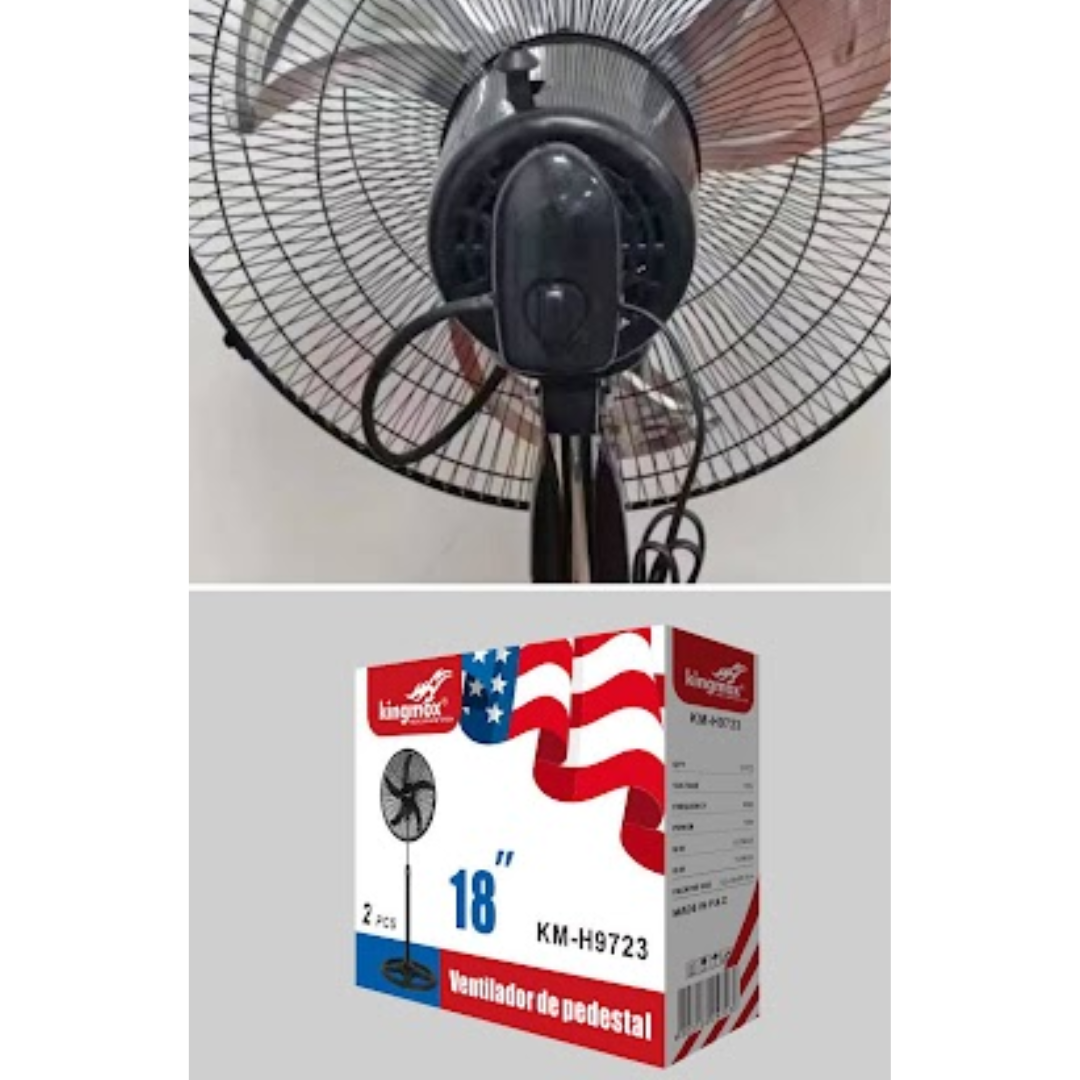 VENTILADOR DE PISO DE 18" KM-H9723