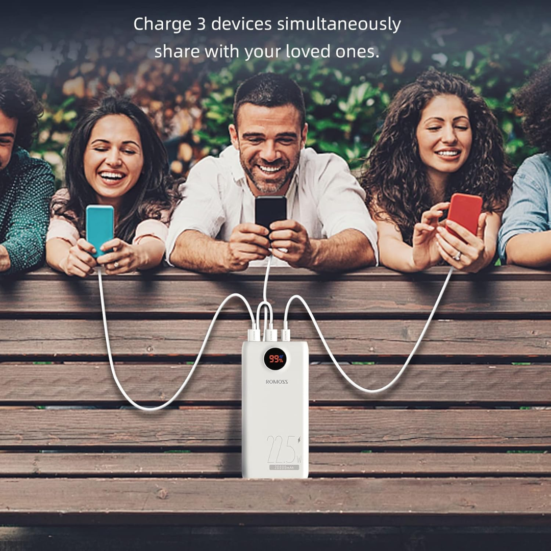 CARGADOR PORTÁTIL DE CARGA RÁPIDA DE 20000 MAH PSW20-112