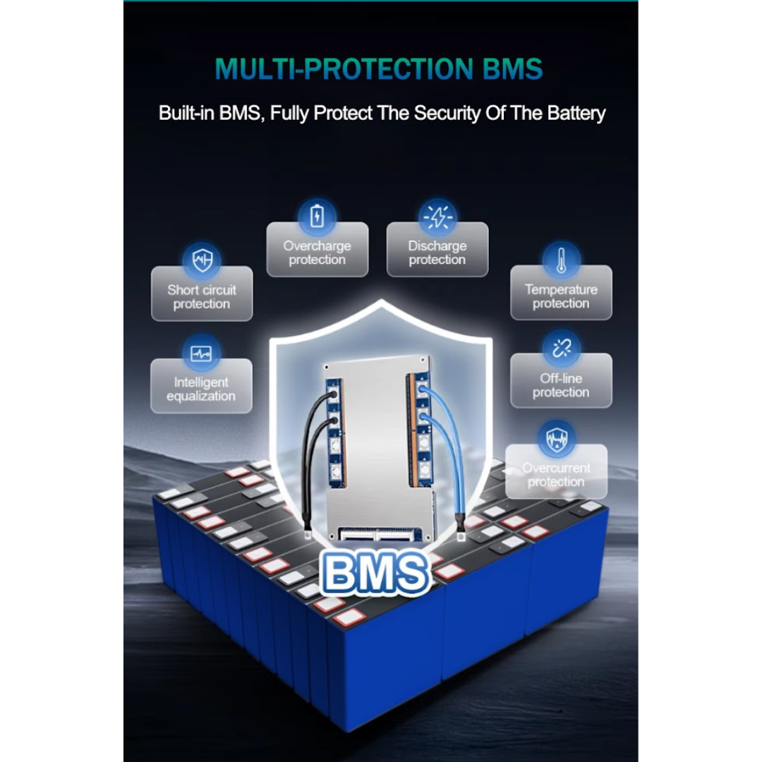 BATERÍA LiFePO4 DE 200AH SCLEP-12.8V-200Model