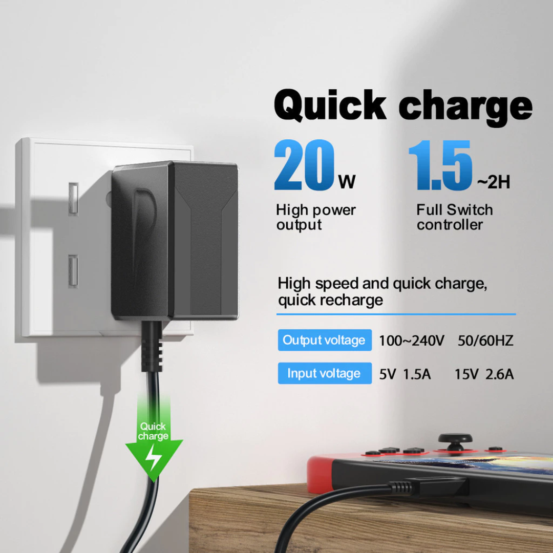 CARGADOR DE SWITCH SND-384B