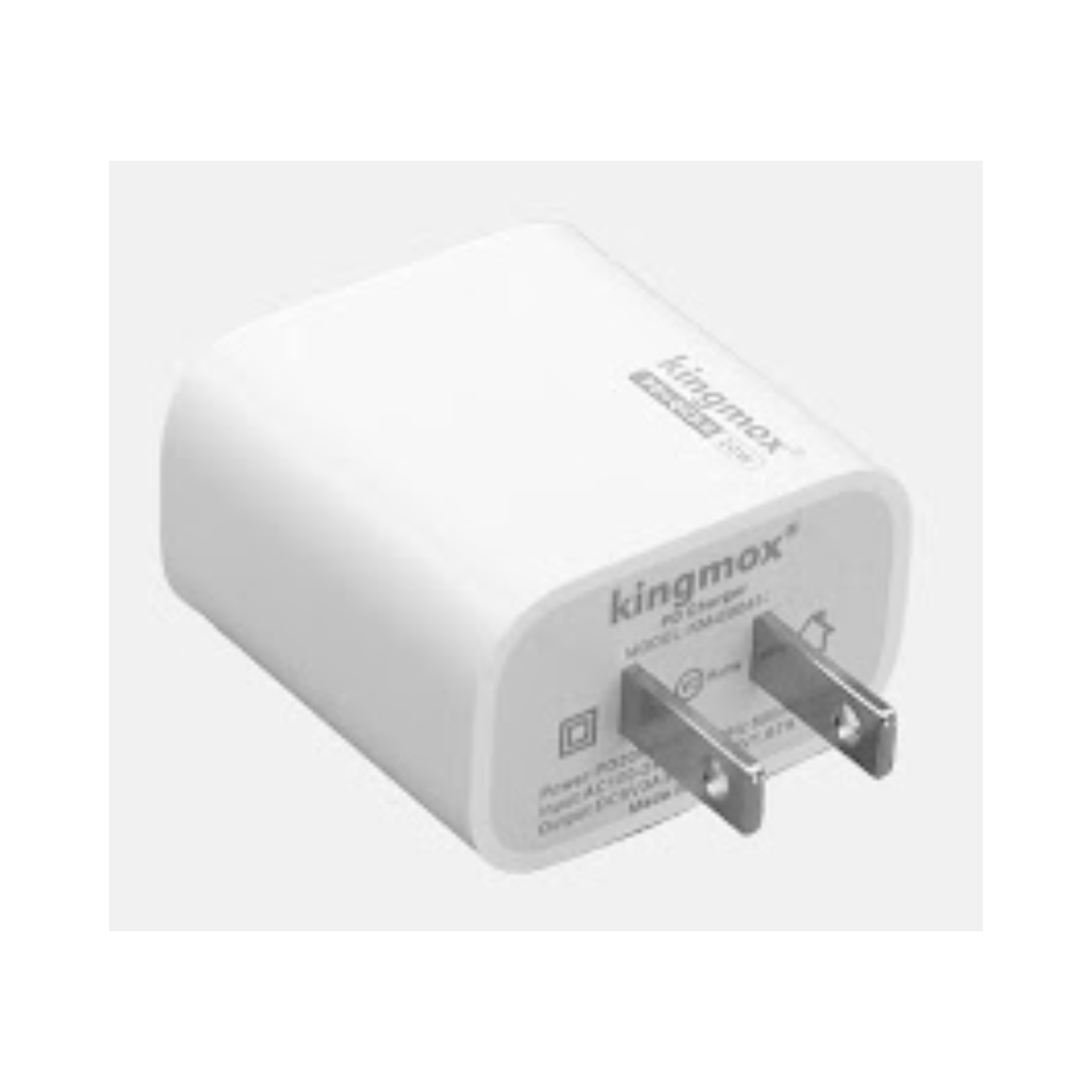 CARGADOR CON PUERTO TIPO-C A LIGHTNING DE 20W KM-E6043I