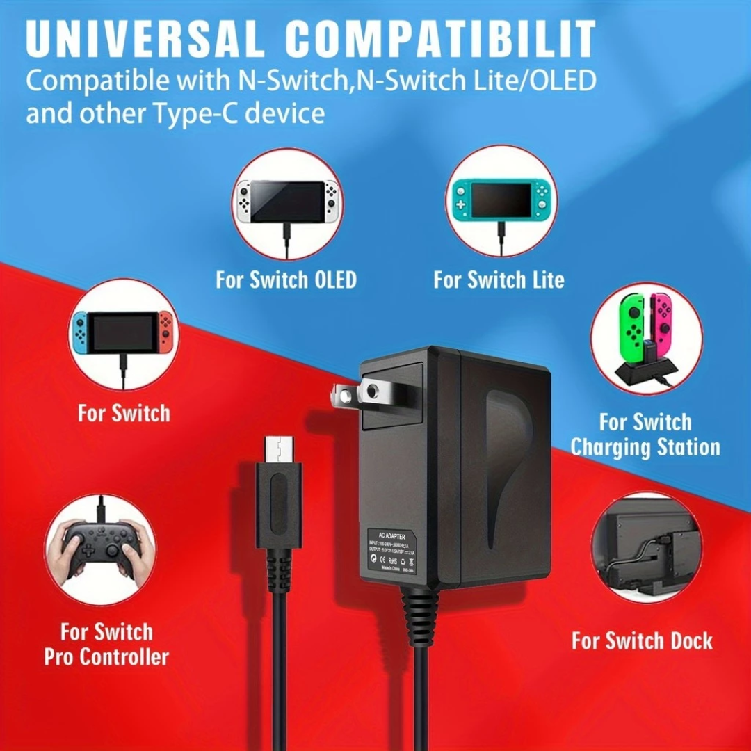 CARGADOR DE SWITCH SND-384B