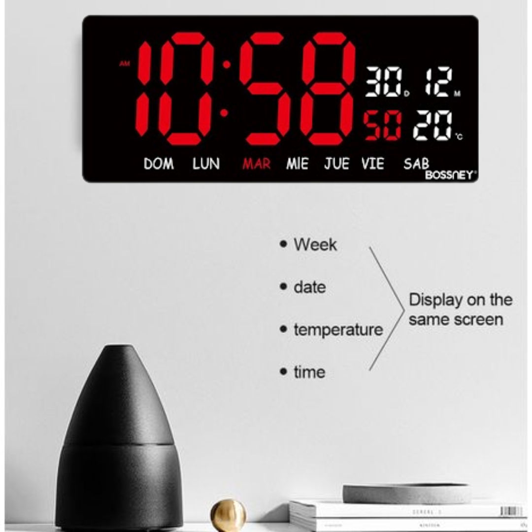RELOJ DIGITAL LED BS-K2552