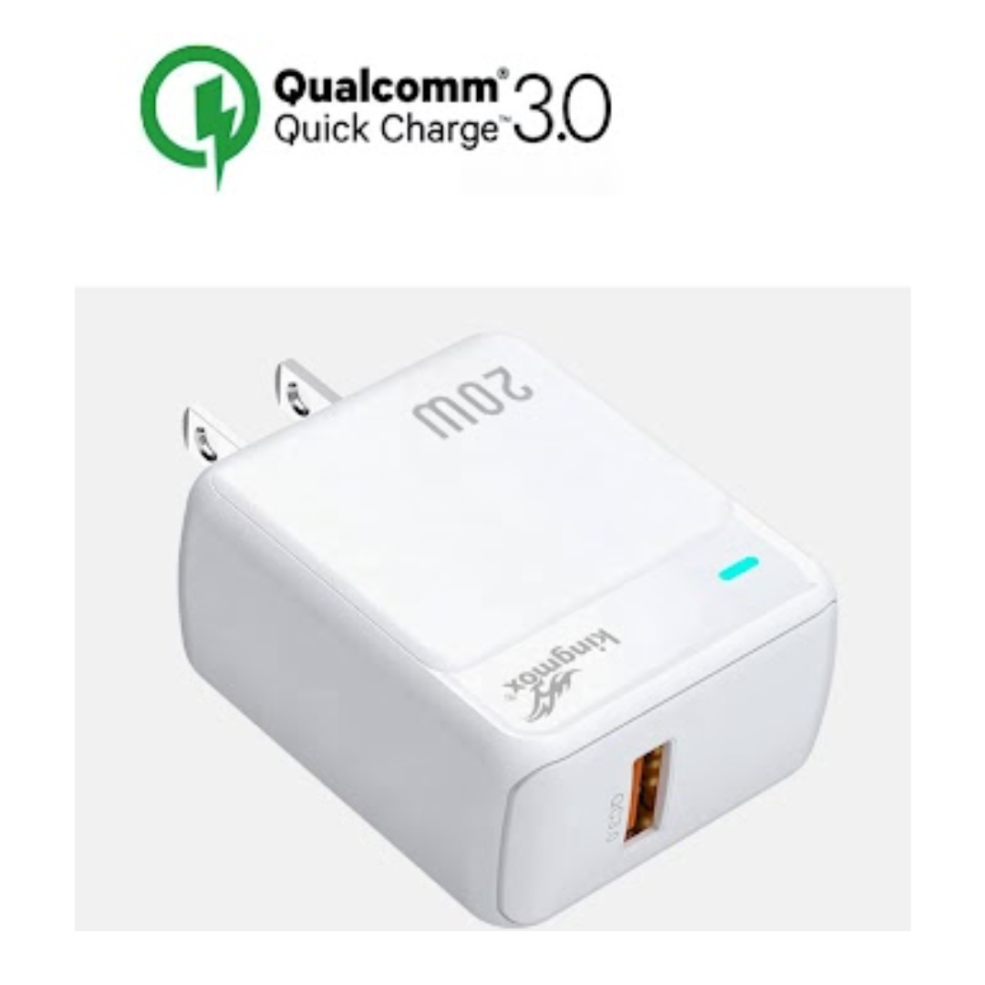 CARGADOR CON PUERTO LIGHTNING DE 20W KM-E6001I