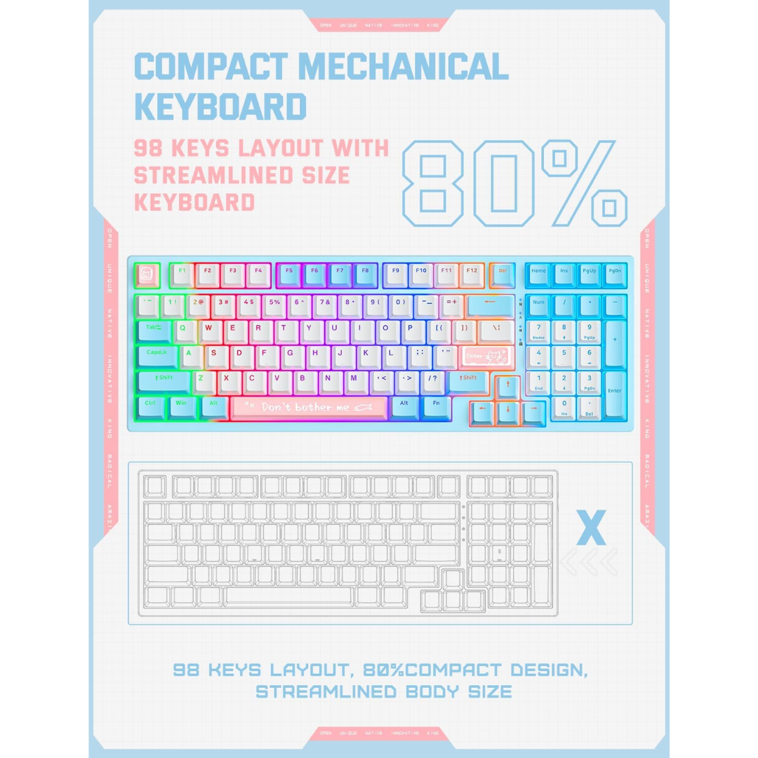 TECLADO MECÁNICO PARA JUEGOS ONIKUMA G38