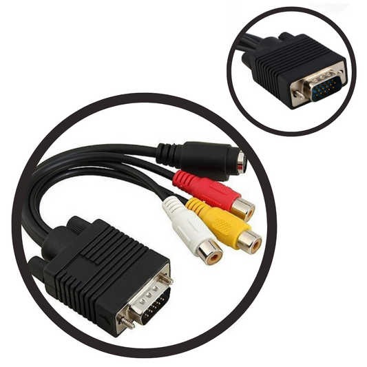 ADAPTADOR DE VGA A RCA DSY-9512