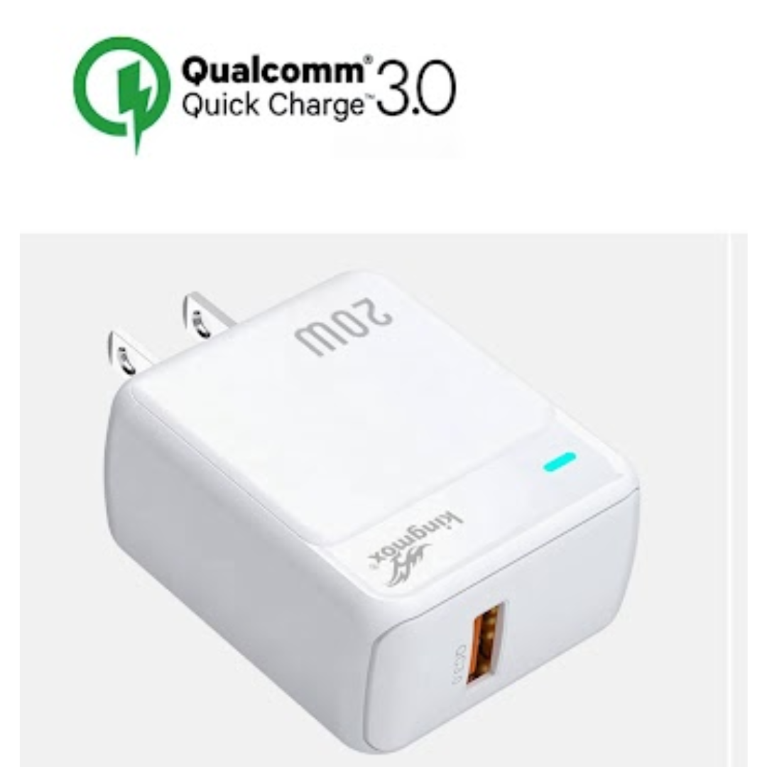 CARGADOR CON PUERTO USB TIPO C DE 20W DSY-6002C