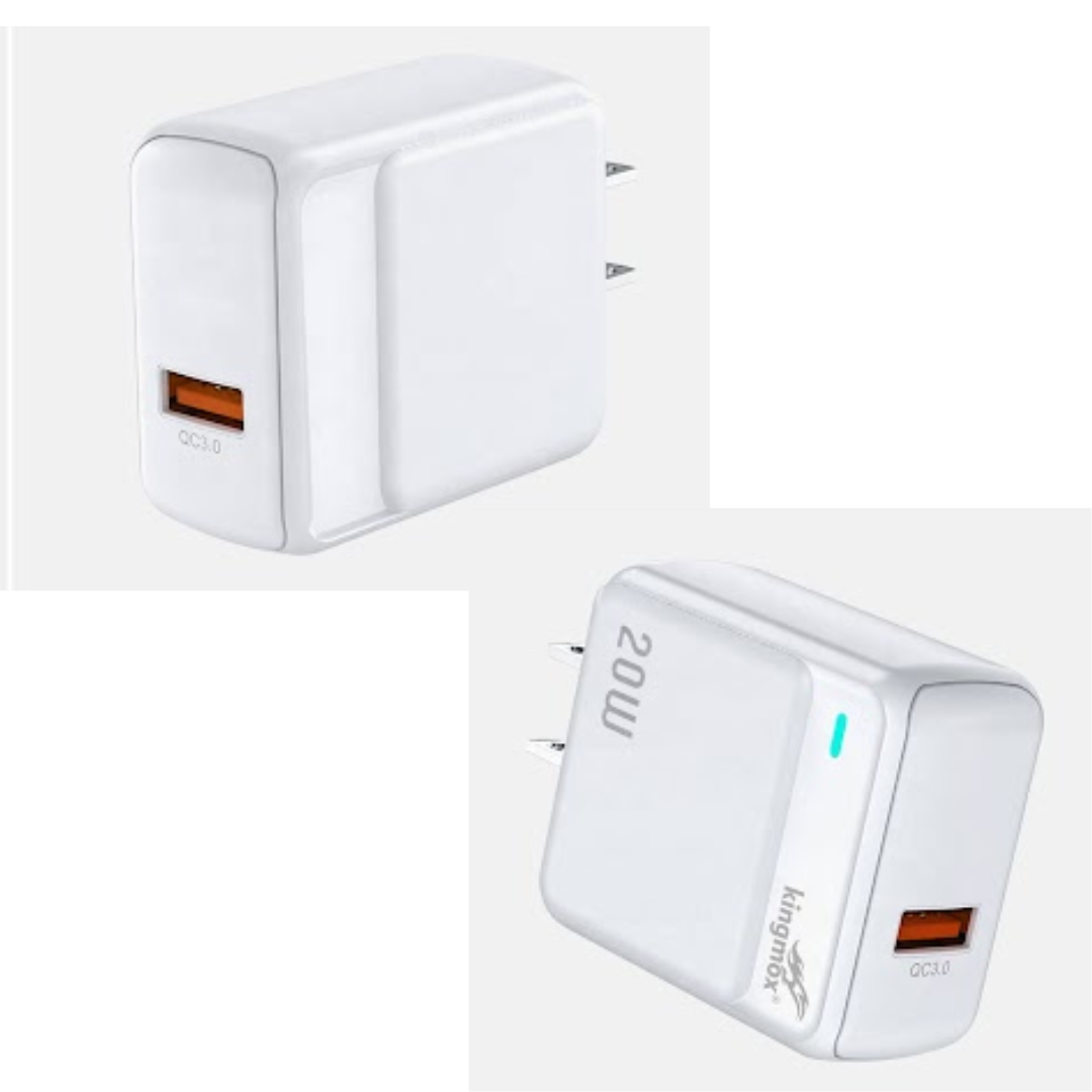 CARGADOR CON PUERTO USB TIPO C DE 20W DSY-6002C