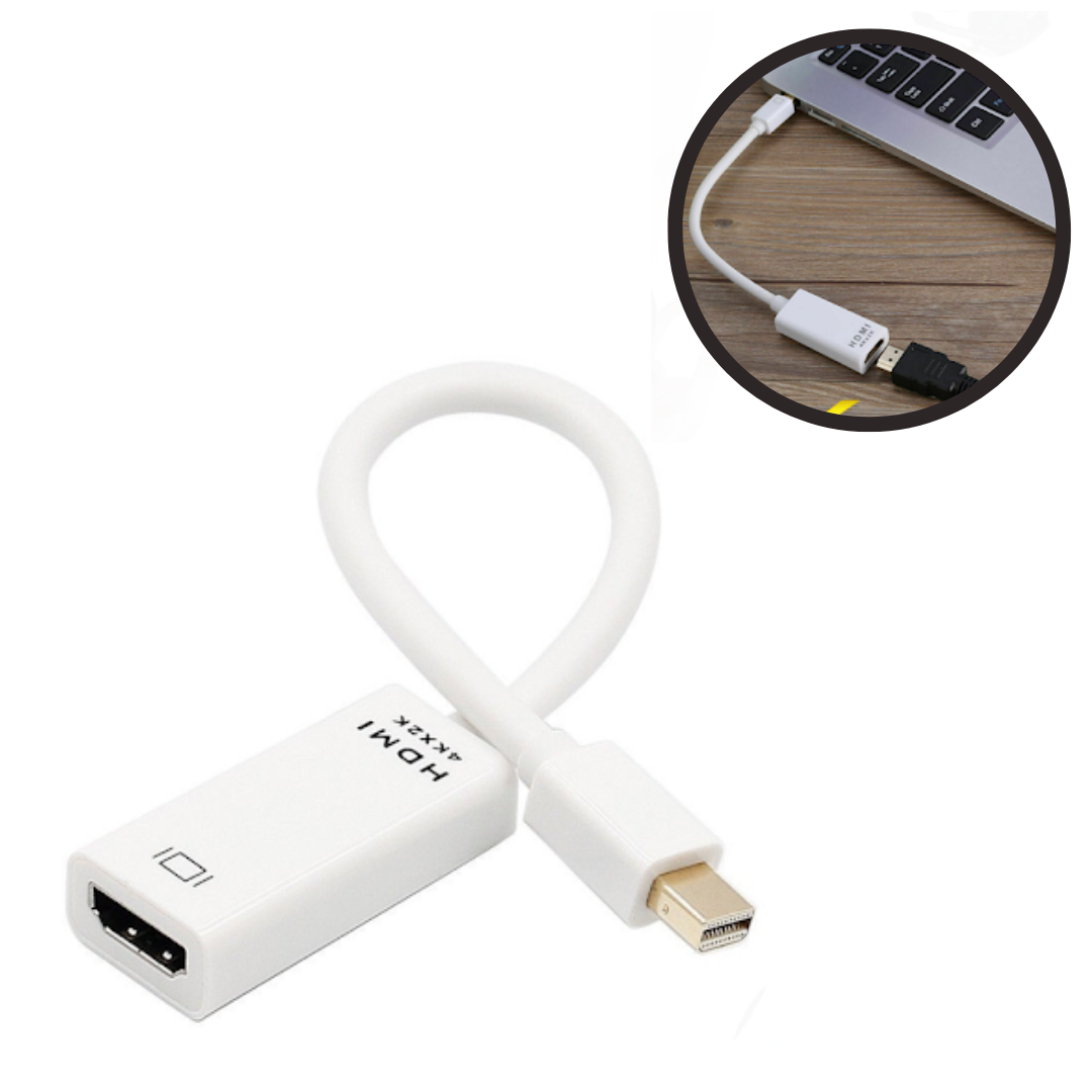 ADAPTADOR DE MINI DISPLAYPORT A HDMI 4K MINIDP-HDMI