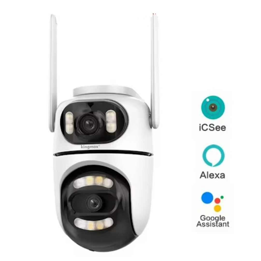 CÁMARA DE SEGURIDAD DUAL 360° KM-H9028