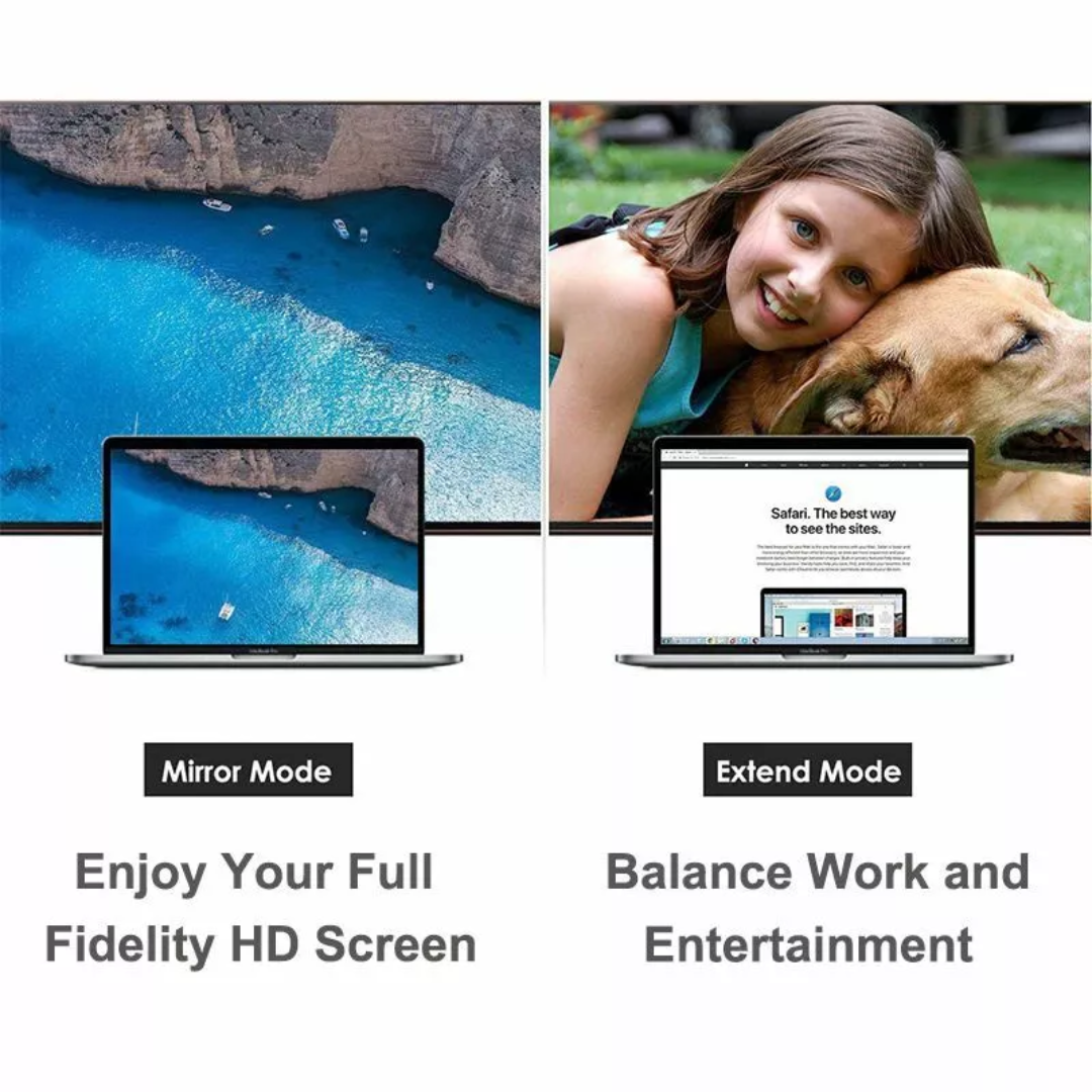 ADAPTADOR DE MINI DISPLAYPORT A HDMI 4K MINIDP-HDMI