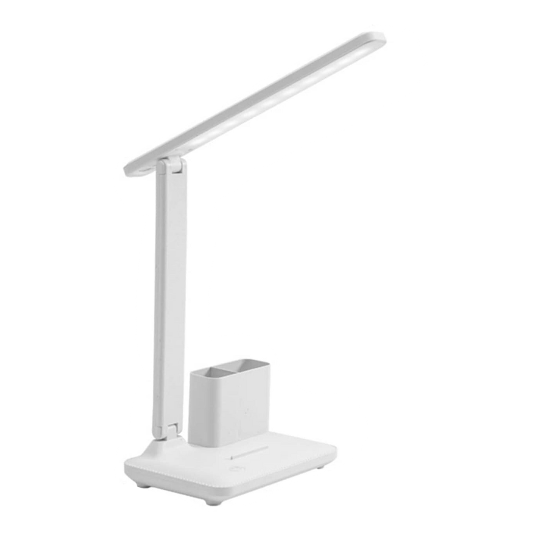 LÁMPARA DE MESA GIRATORIA LED CON PORTALÁPICES 866-1