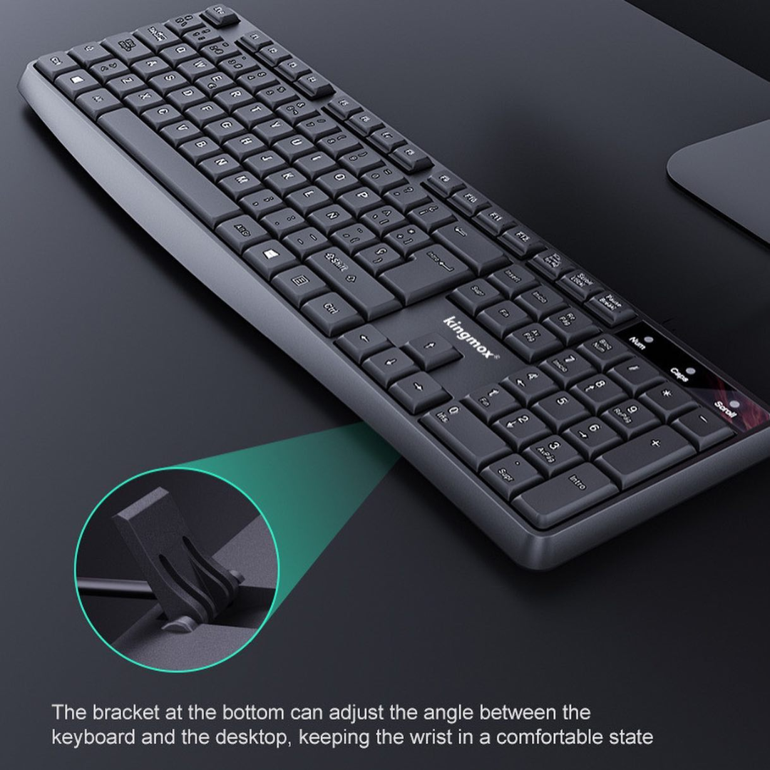 TECLADO CON MOUSE INALÁMBRICO DSY-T201CW