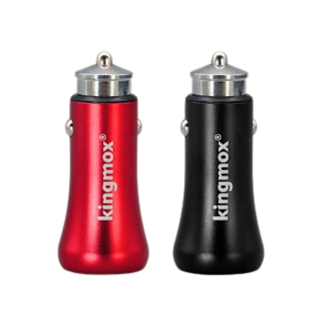 CARGADOR PARA AUTO 2 EN 1 DE 38W KM-E6704