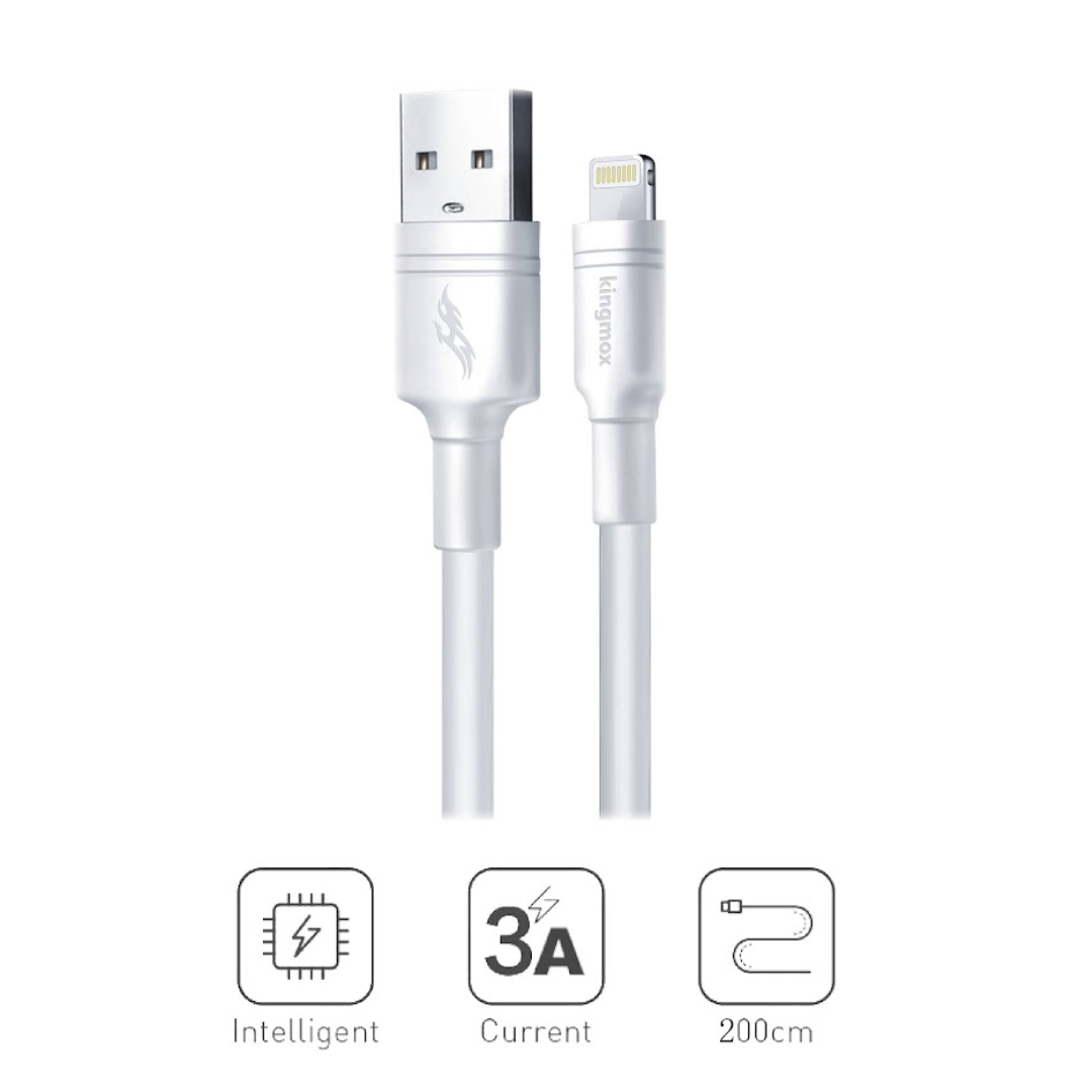 CABLE USB A LIGHTNING DE 2M DSY-6506I-2M