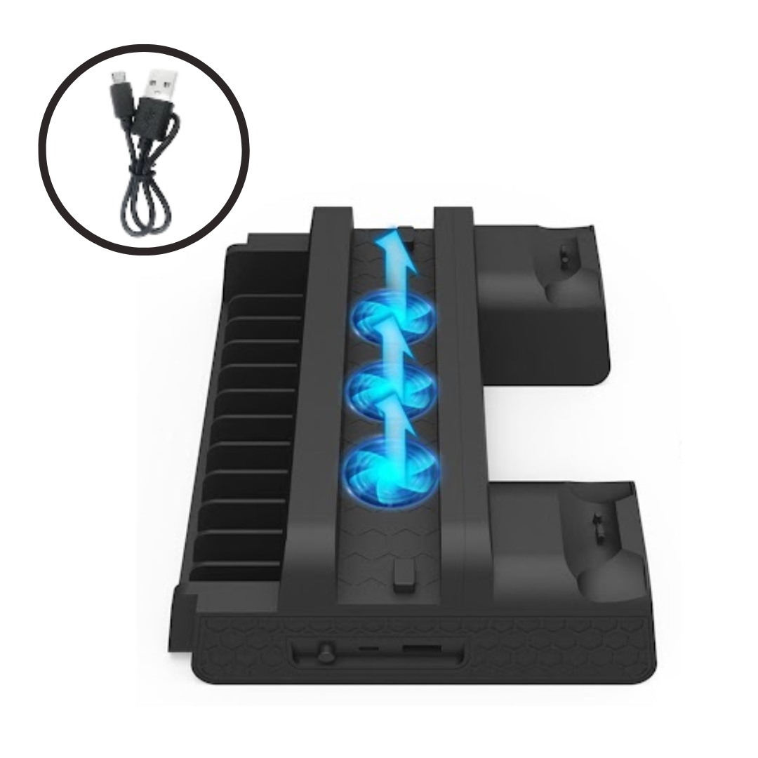 SOPORTE DE REFRIGERACIÓN MULTIFUNCIONAL PARA PS4 TP4-882