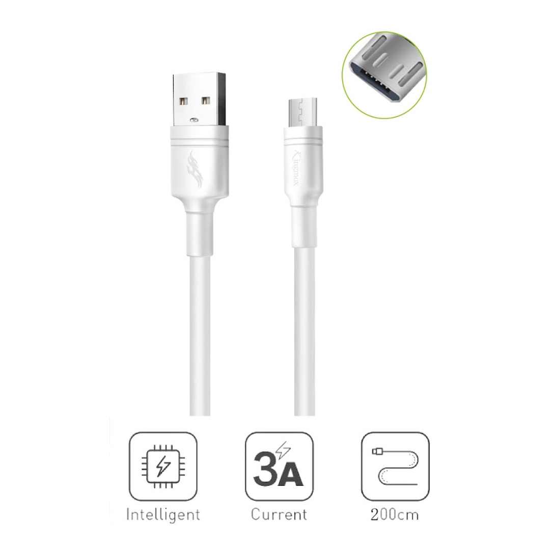 CABLE USB A MICRO USB DE 2M DSY-6506M-2M