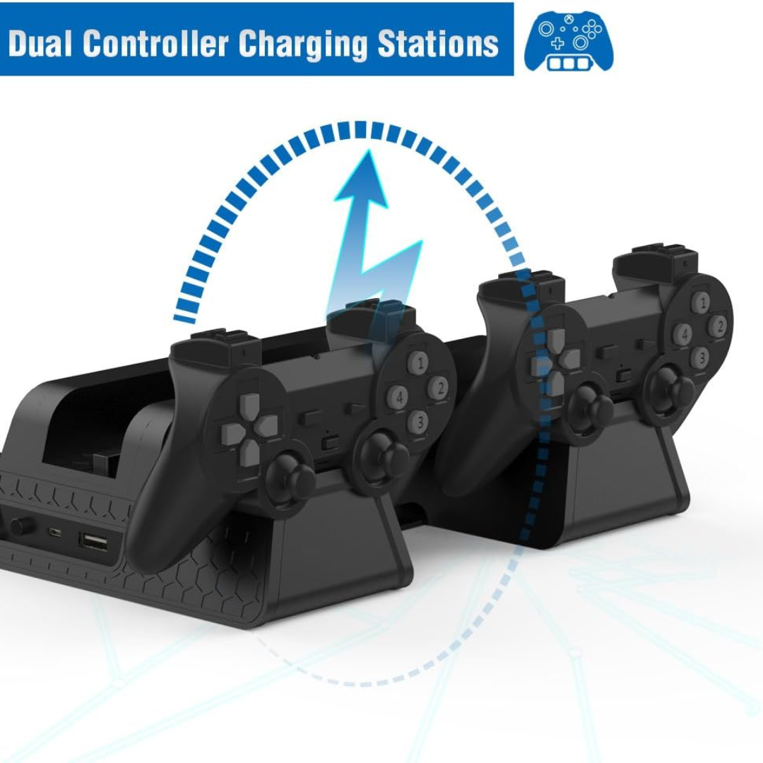 SOPORTE DE REFRIGERACIÓN MULTIFUNCIONAL PARA PS4 TP4-882