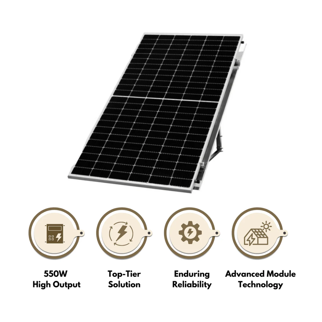 PANEL SOLAR MONO PERC DE 550W 144H-550