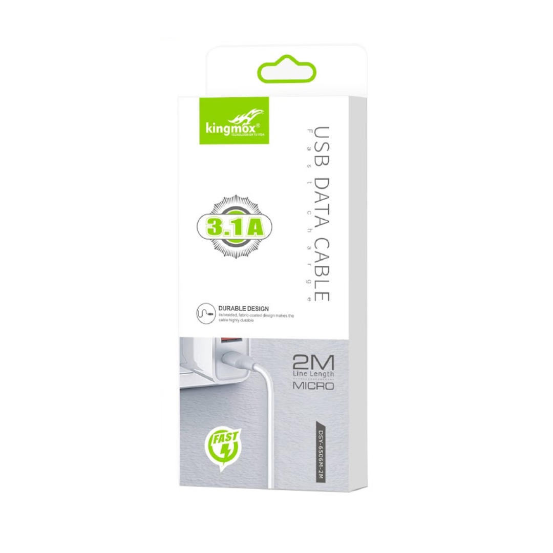 CABLE USB A MICRO USB DE 2M DSY-6506M-2M