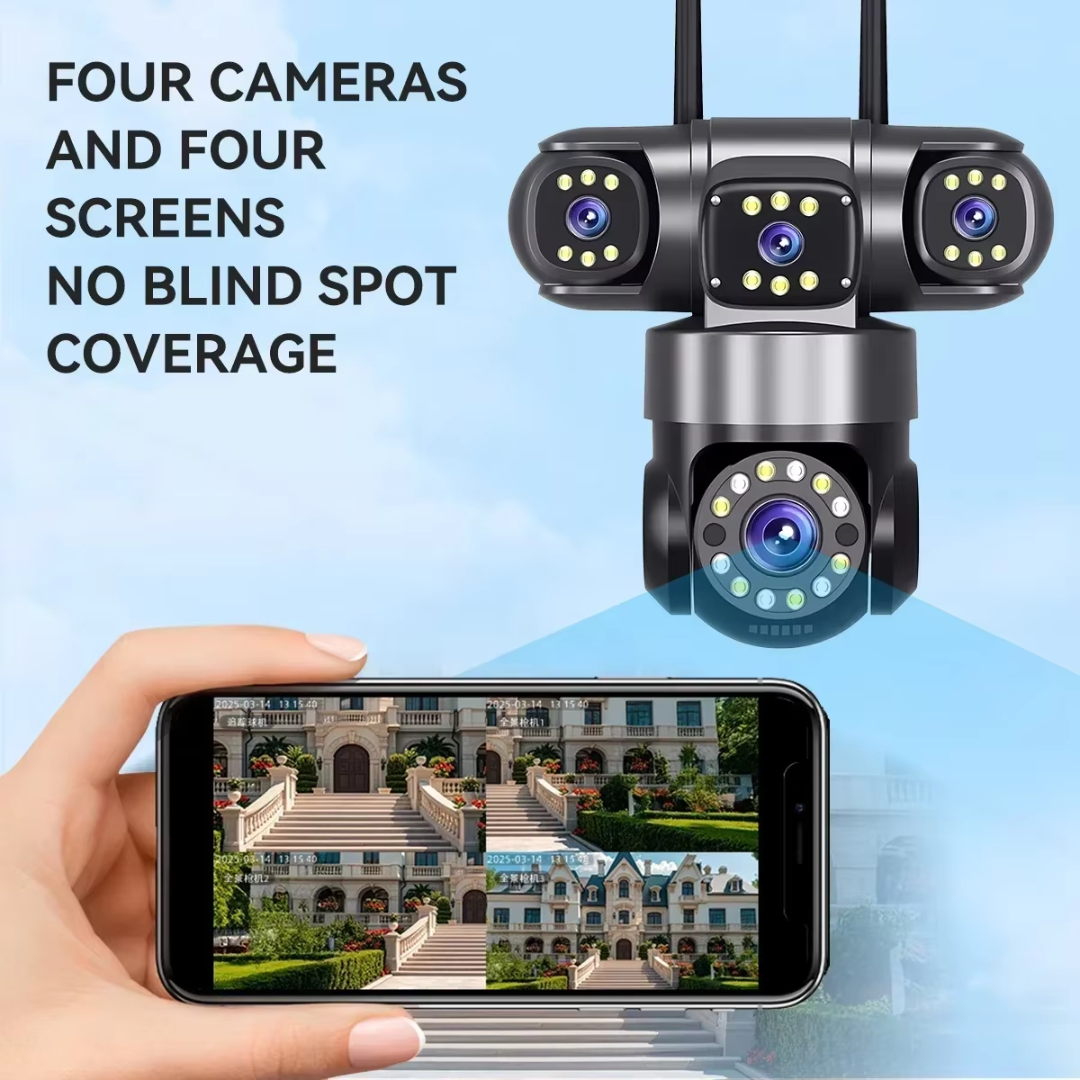 CÁMARA DE SEGURIDAD 3 EN 1 360° BS-H9030